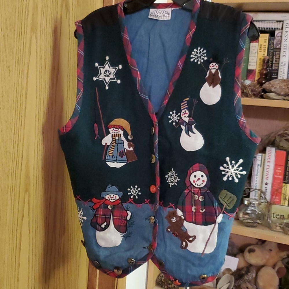 Fanciful Flurries on a Fun Cascade Vest